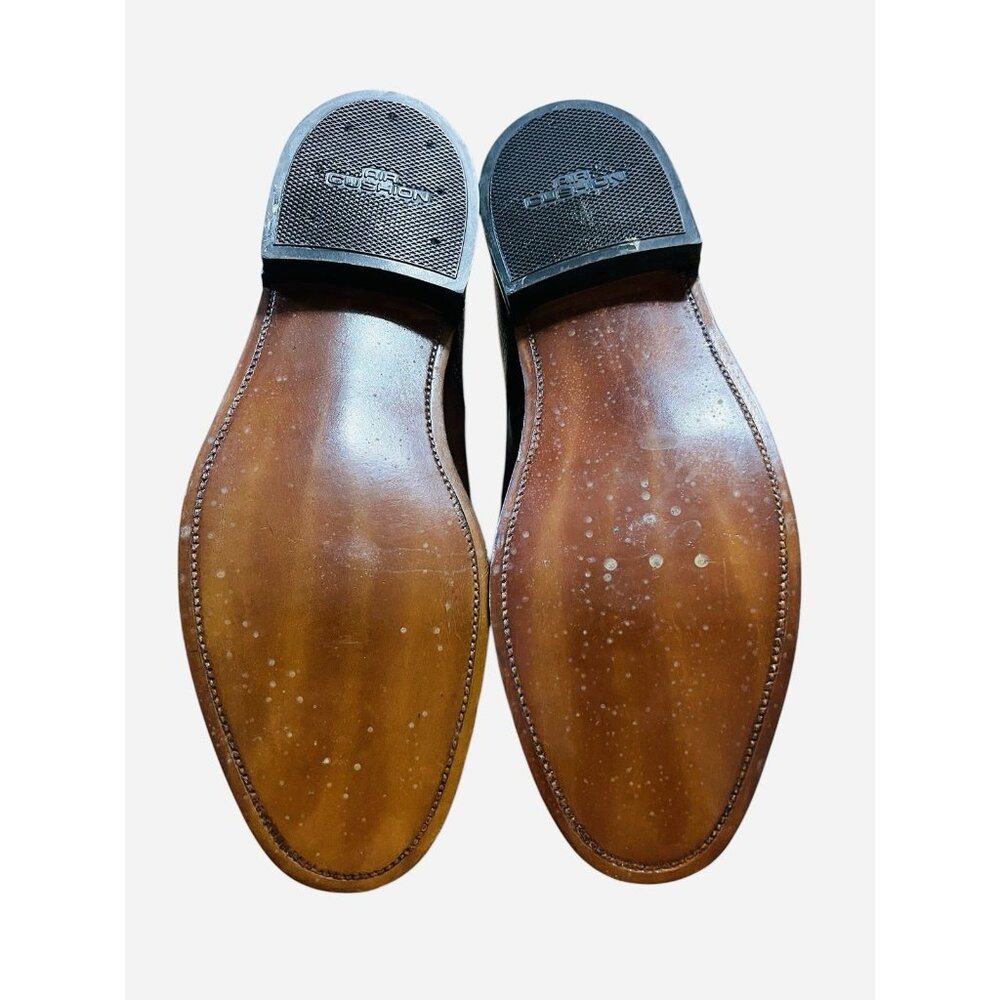 Vintage‎ Stacy Adams Porto Ped Oxfords 12 EEE Pebbled Leather Crafted in Ireland - Picture 5 of 7
